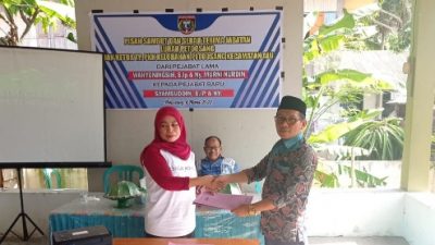 Pisah Sambut Pejabat Lama ke Pejabat Baru Lurah Petoosang