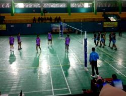 Turnamen Bola Voli Kapolres Cup, Tim Putri Unsulbar Kalahkan Tim Putri Merpati