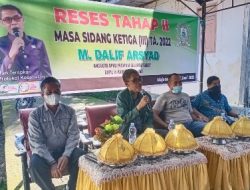 Dalif Arsyad Reses di Balombong Utara, Masyarakat Harap Usulan Diakomodir