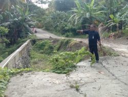 Dianggarkan Rp 200 Juta, Jalan di Dusun Kaidah Pamboang Tak Tuntas, Korban Berjatuhan
