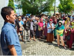 Ratusan Pedagang Pasar Sentral Majene Geruduk Kantor DPRD