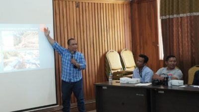 Kondisi Intake IPA PDAM Majene di Galung Lombok: Satu Kali Lagi Hujan Besar, Maka Akan Habis Hanyut