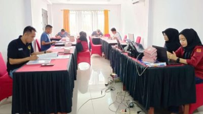 Tim AJU KONI Majene Antar Berkas 522 Atlet ke Tim Keabsahan Porprov IV Sulbar