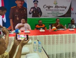 Hari Anti Korupsi, Kajari Majene Coffe Morning dengan Wartawan