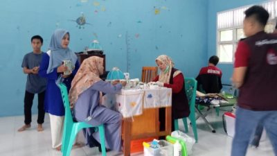Komunitas Pemuda Pangaliali Gelar Donor Darah, Segini Kantong Darah yang Terkumpul