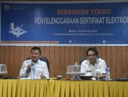 Dinas Kominfopers Sulbar Dorong Percepatan Penyelenggaraan Sertifikat Elektronik