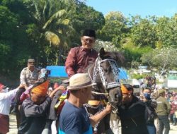 106 Kuda Menari Ditambah 60 Becak Hias Meriahkan Totamma di Desa Bonde Utara