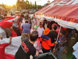 BPBD dan Dinsos Sulbar Beri Perhatian Besar Kebakaran di Simbuang Mamuju