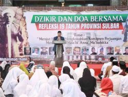 Dzikir dan Doa Bersama Refleksi 19 tahun Sulbar. Idris: Kemiskinan Ekstrem di Sulbar Masih Tinggi