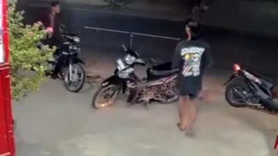 pick up tabrak motor