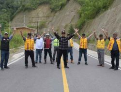 Pengerjaan Jalan Mambi-Malabo Hampir Rampung, Ini Pesan Pj Gubsulbar