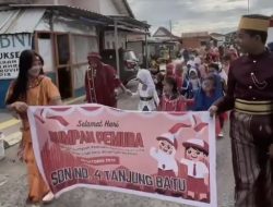 Berita Foto: Pawai Hari Sumpah Pemuda SDN 4 Tanjung Batu