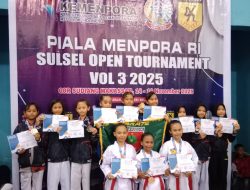 Inkado Majene Masuk Peringkat 27, Pulangkan Puluhan Medali di Piala Menpora 2025