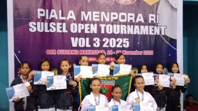 Inkado Majene Masuk Peringkat 27, Pulangkan Puluhan Medali di Piala Menpora 2025