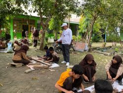 Berita Foto: Kegiatan Kokurikuler SMPN 5 Majene, Pengolahan Sampah