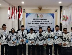 Andi Asraf Dilantik Pimpin PGRI Cabang Banggae Periode 2025–2030