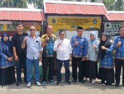 Kadisdikpora Majene Laksanakan Kunjungan Kerja, Sosialisasi PPDB, dan Tinjau Sekolah Terdampak Gempa