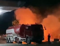 Detik-detik Mencekam di SPBU Malunda, Kebakaran Terjadi Saat Pengisian BBM