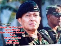 Profil Lengkap Mayjen TNI (Purn) Salim Sayyid Mengga, Wakil Gubernur Sulawesi Barat