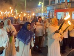 Pangali-ali Semarak Sambut Ramadan 1447 H, Wakil Bupati Andi Rita Mariani Hadiri Takbir Keliling dan Pawai Obor