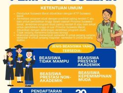 Pemprov Sulbar Buka Program Beasiswa Mahasiswa, Kesempatan Emas Dukung Generasi Berprestasi