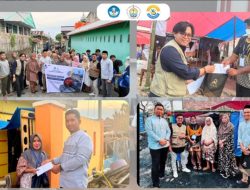 Fakultas Teknik Unsulbar Salurkan Bantuan untuk Korban Kebakaran di Galung Tuluk