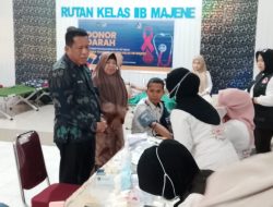 Direktur RSUD Majene Apresiasi Donor Darah Kolaboratif di Rutan