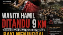 “9 Kilometer Menandu Nyawa”: Bayi Dalam Kandungan Meninggal Usai Ibu Hamil Ditandu Lewati Jalan Rusak di Tutar