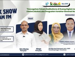 Talk Show RAM FM Angkat Isu Pencegahan Radikalisme Digital, Hadirkan Peneliti Terorisme dan Densus 88