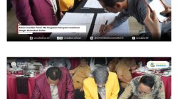 Rektor Unsulbar Teken PKS Penguatan Kekayaan Intelektual dengan Kemenkum Sulbar
