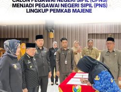Bupati Majene Lantik 36 PNS Formasi 2024, Perkuat Kualitas Pelayanan Publik