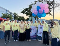 Semarak HUT ke-75 IBI, Sekda Majene Lepas Jalan Santai: Apresiasi Pengabdian Bidan hingga Donor Darah
